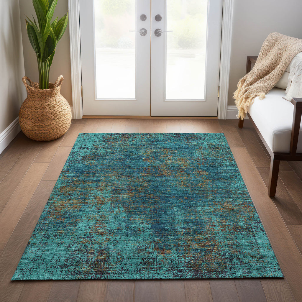 addison chantille acn940 teal rug