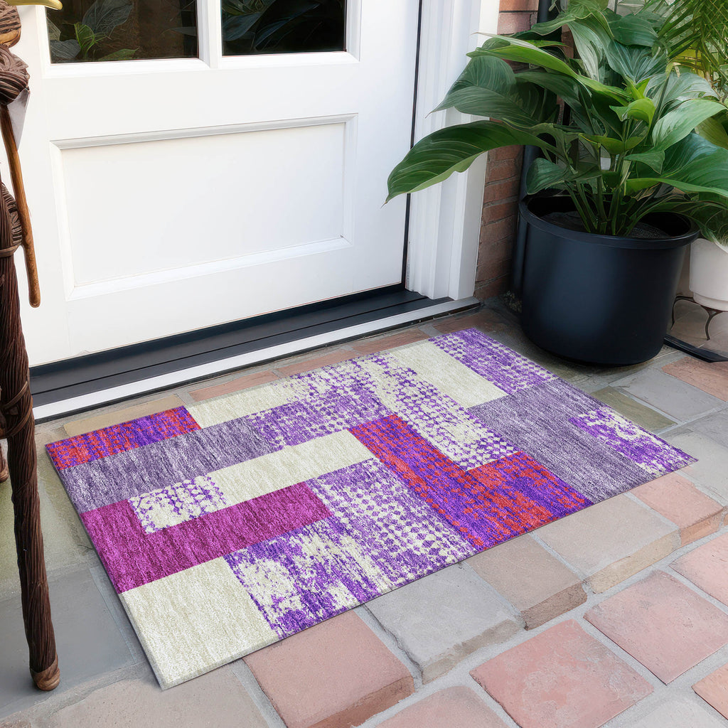 addison chantille acn941 lavender rug