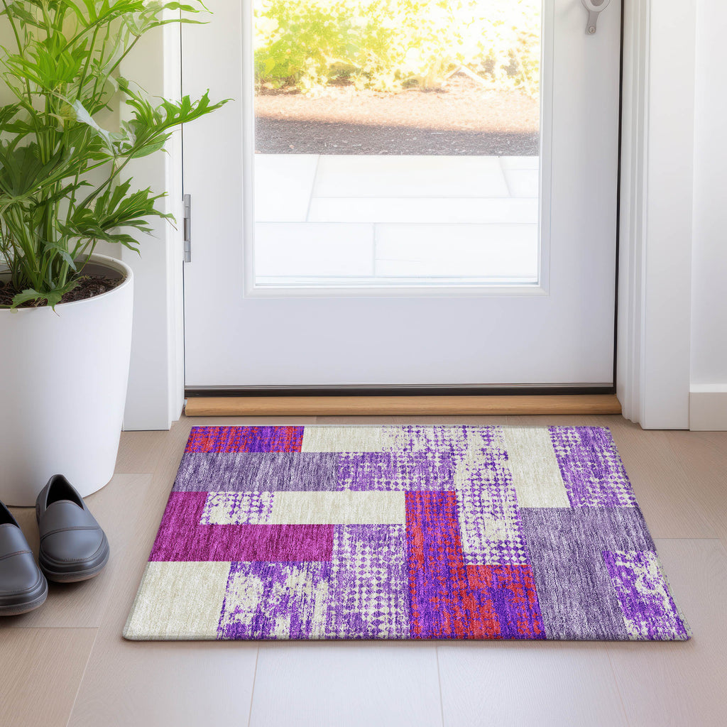 addison chantille acn941 lavender rug