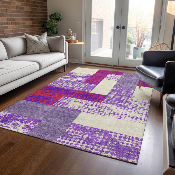 addison chantille acn941 lavender rug