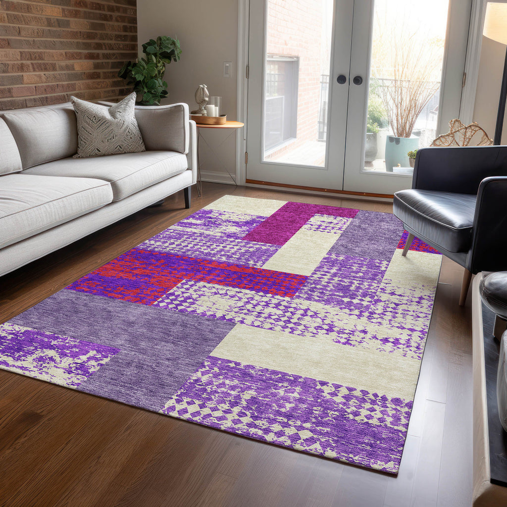 addison chantille acn941 lavender rug