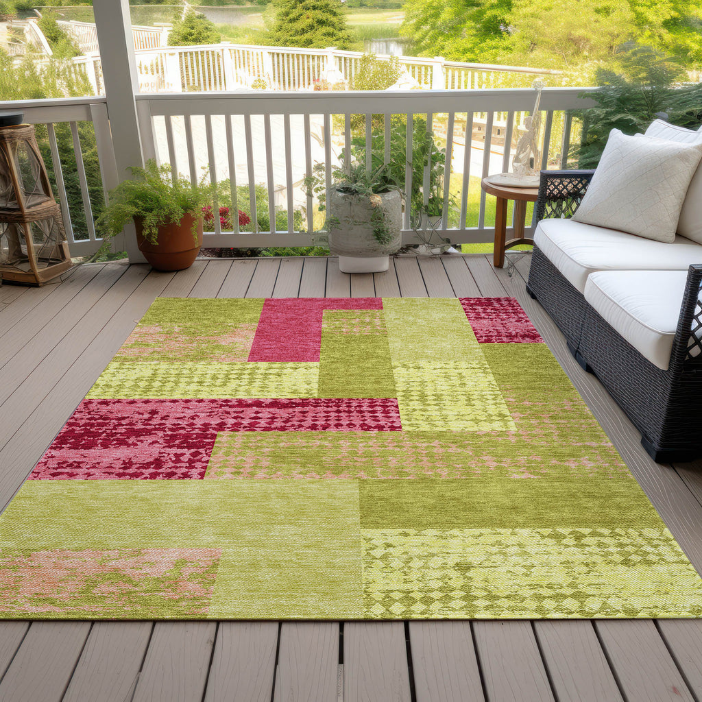 addison chantille acn941 lime rug