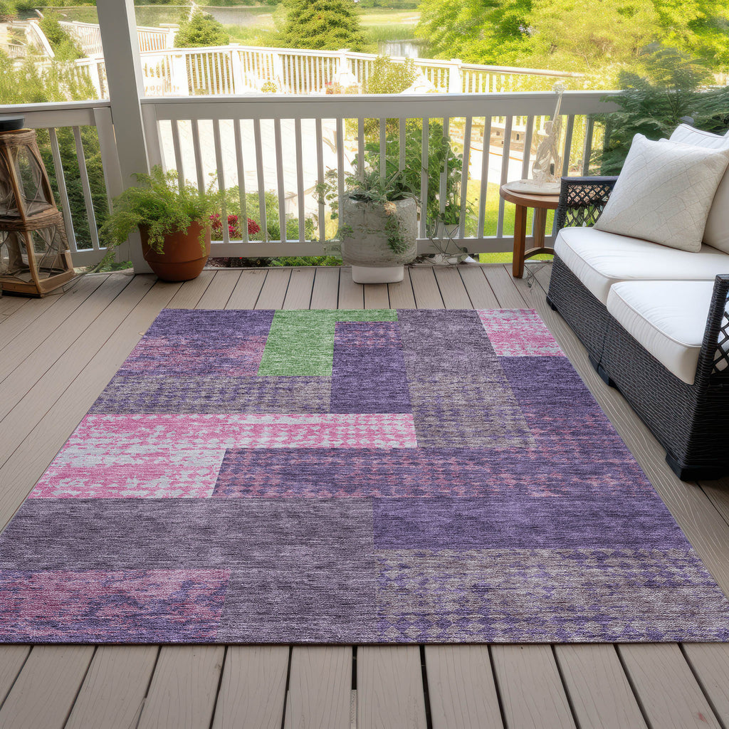 addison chantille acn941 purple rug