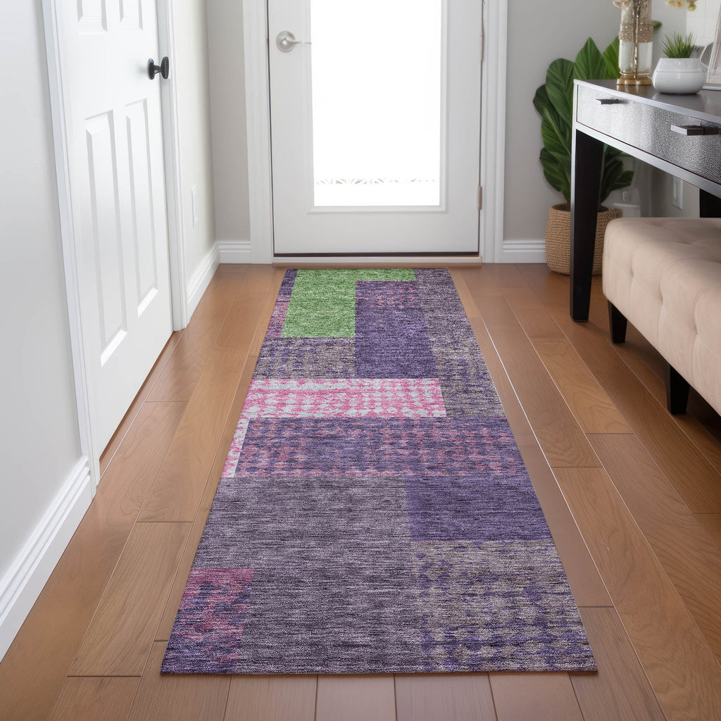 addison chantille acn941 purple rug