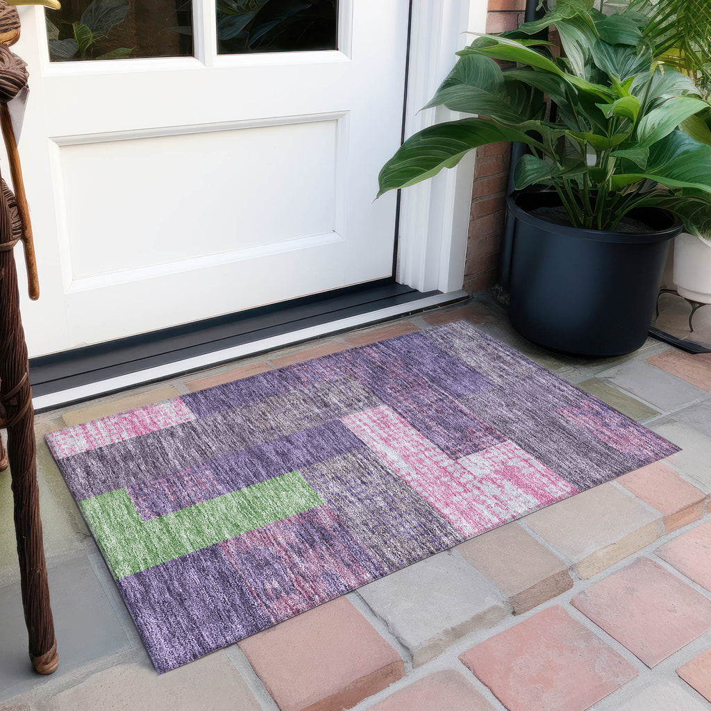 addison chantille acn941 purple rug