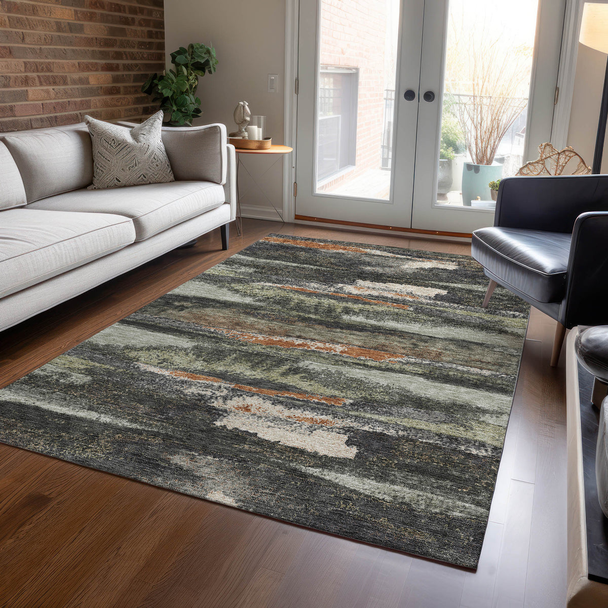 addison chantille acn942 charcoal rug