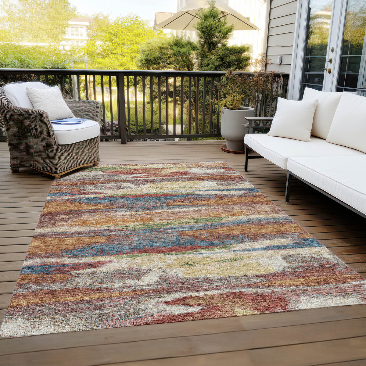 addison chantille acn942 paprika rug