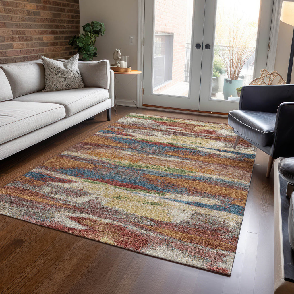 addison chantille acn942 paprika rug