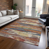addison chantille acn942 paprika rug