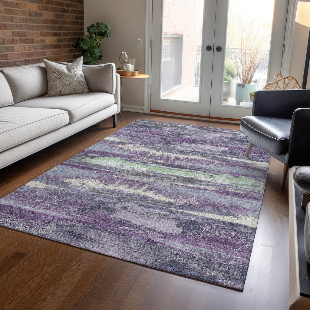 addison chantille acn942 purple rug