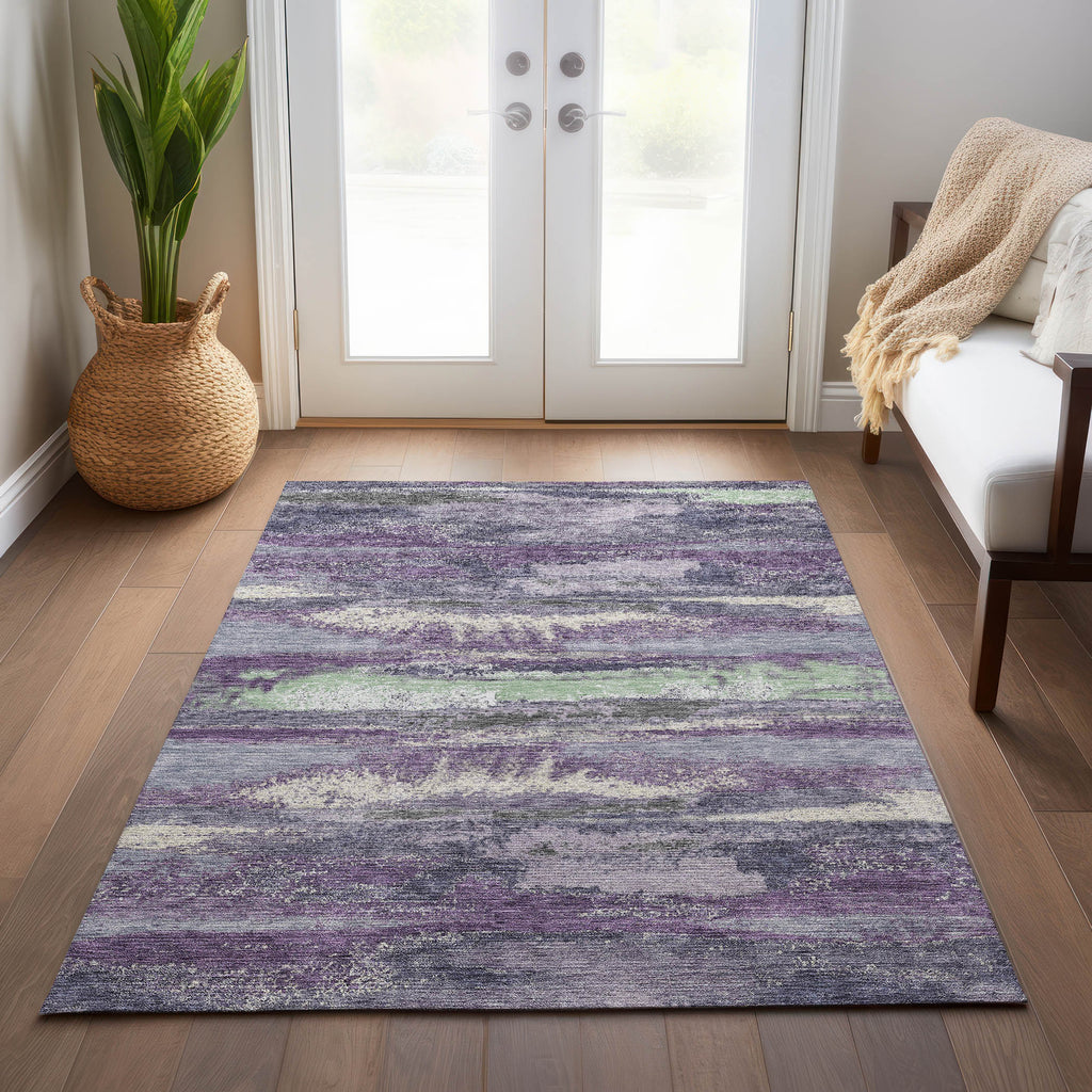 addison chantille acn942 purple rug
