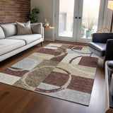 addison chantille acn943 brown rug