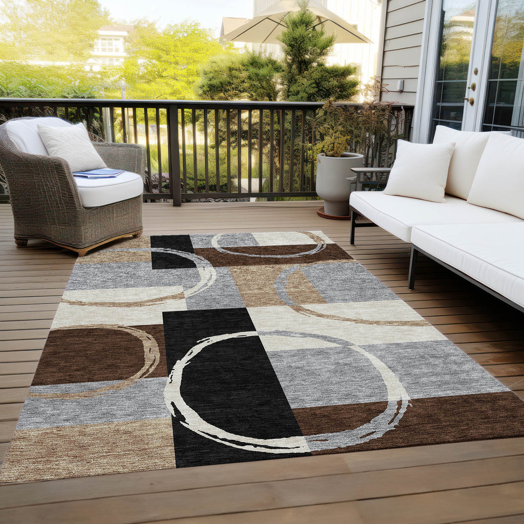 addison chantille acn943 pewter rug