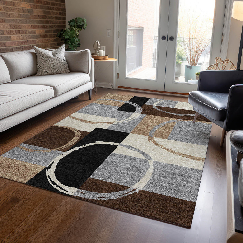 addison chantille acn943 pewter rug