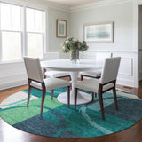 addison chantille acn943 teal rug