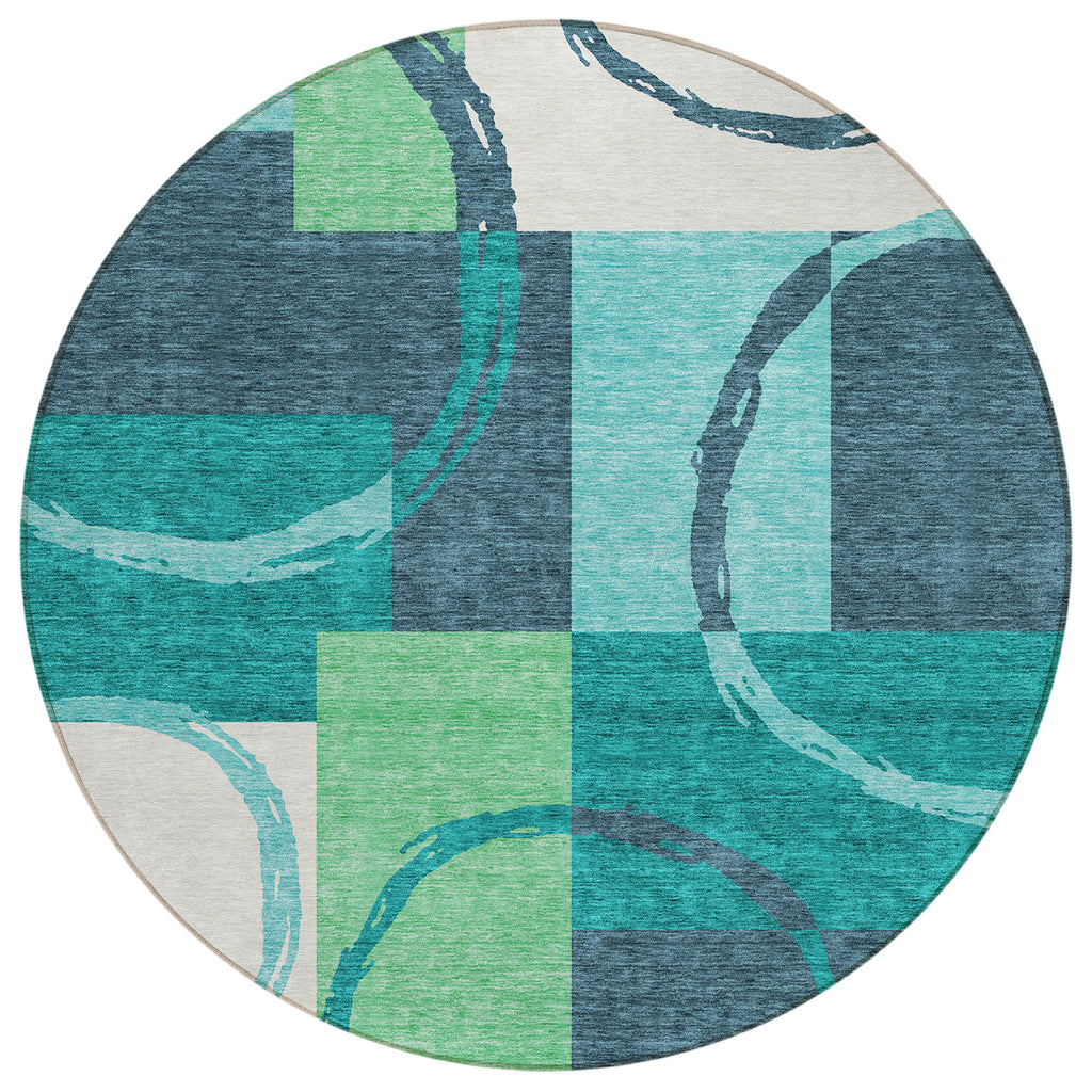 addison chantille acn943 teal rug