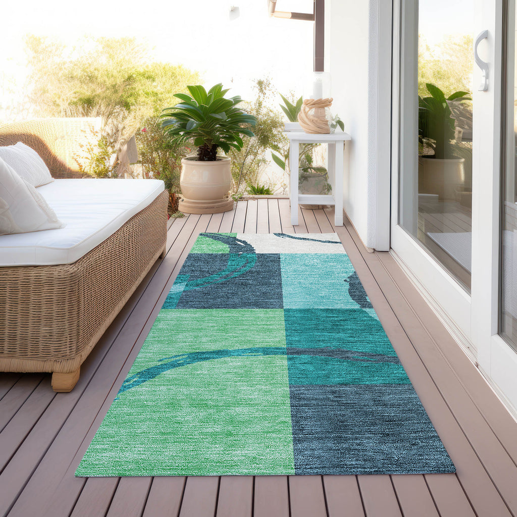 addison chantille acn943 teal rug