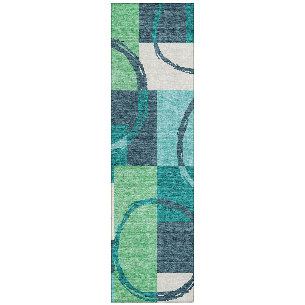 addison chantille acn943 teal rug
