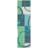 addison chantille acn943 teal rug