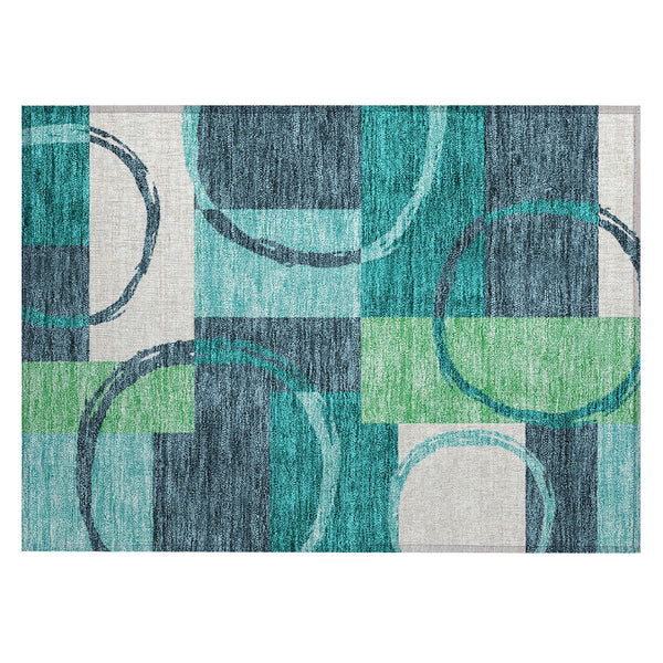 addison chantille acn943 teal rug