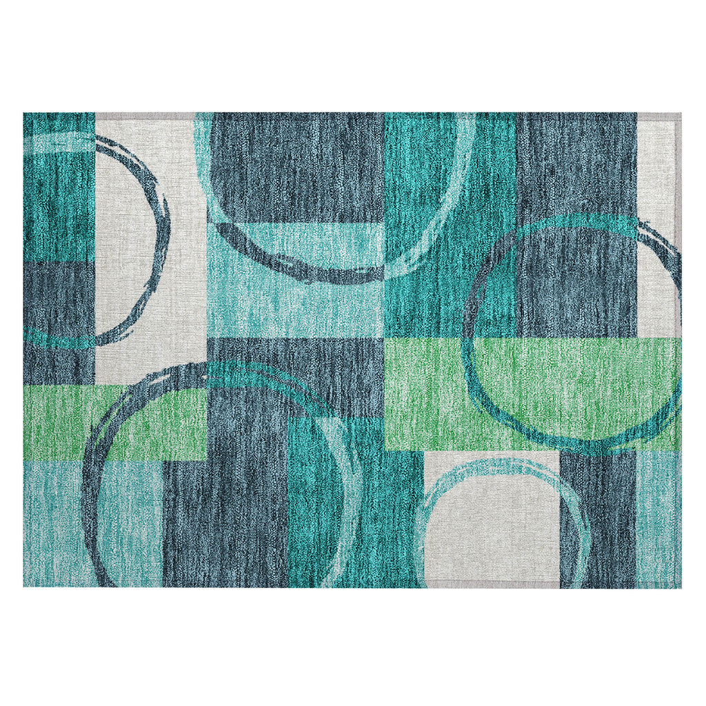 addison chantille acn943 teal rug