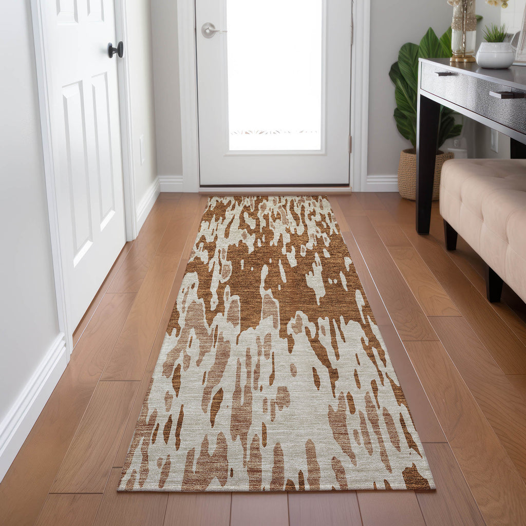 addison chantille acn945 paprika rug