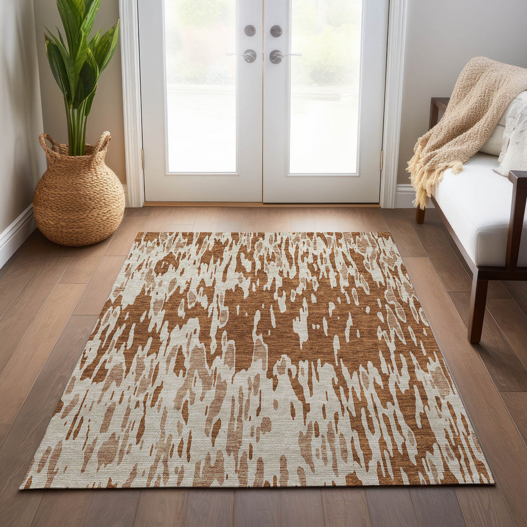 addison chantille acn945 paprika rug