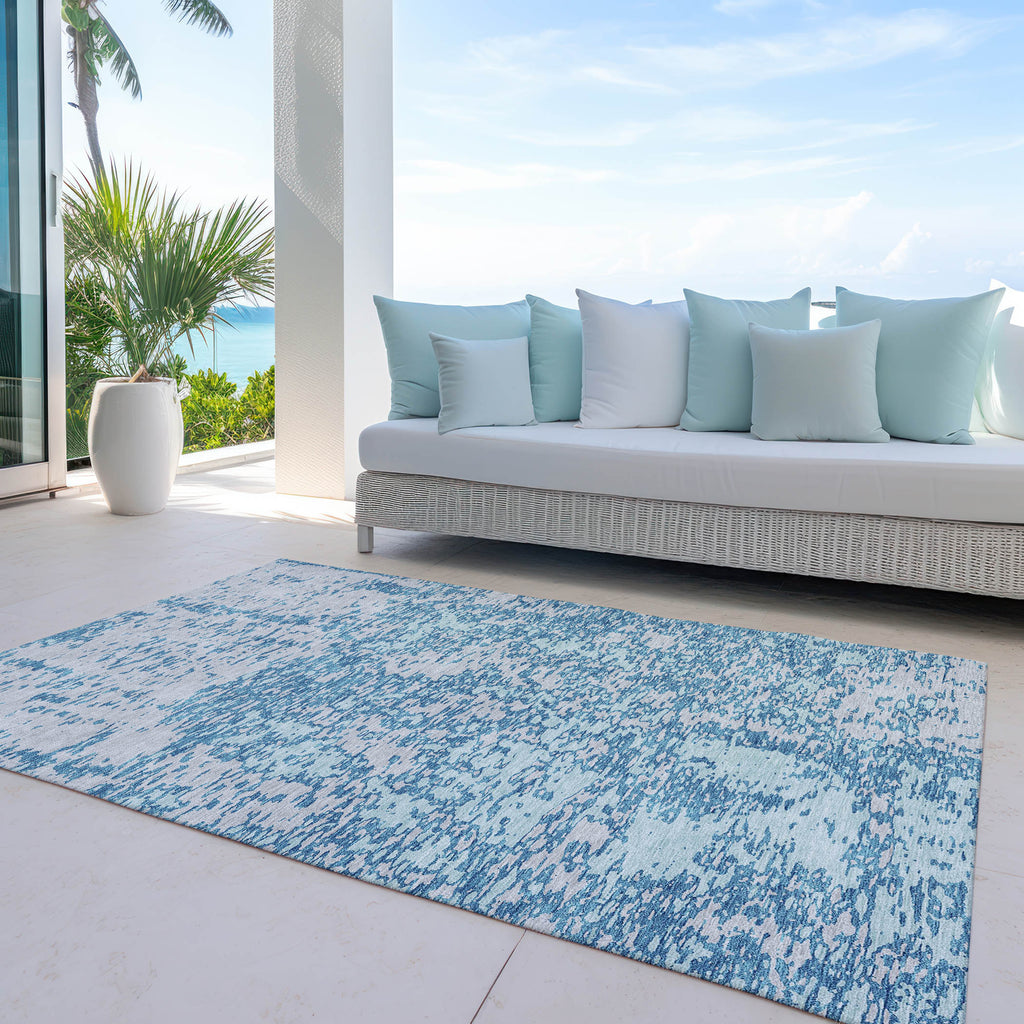 addison chantille acn946 teal rug