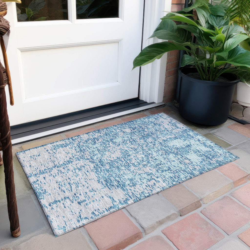 addison chantille acn946 teal rug