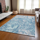 addison chantille acn946 teal rug