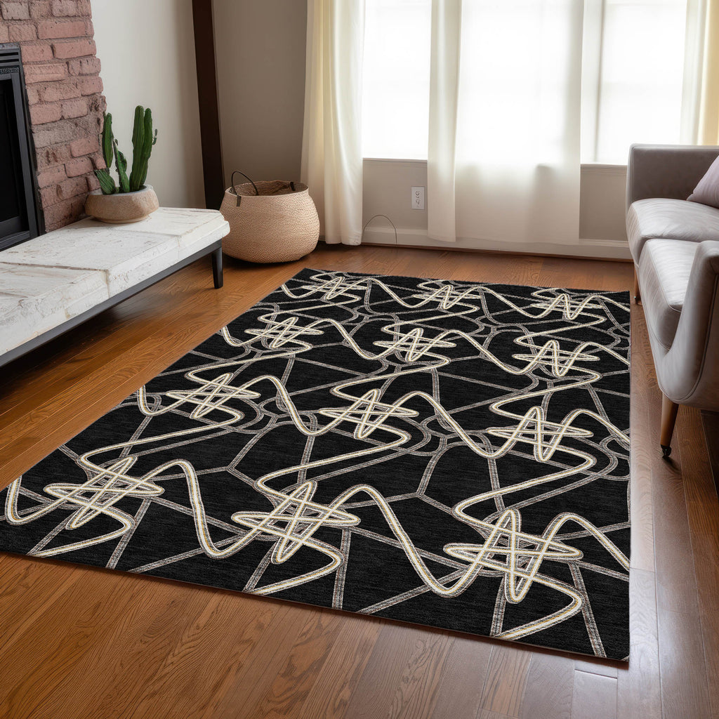 addison chantille acn947 black rug