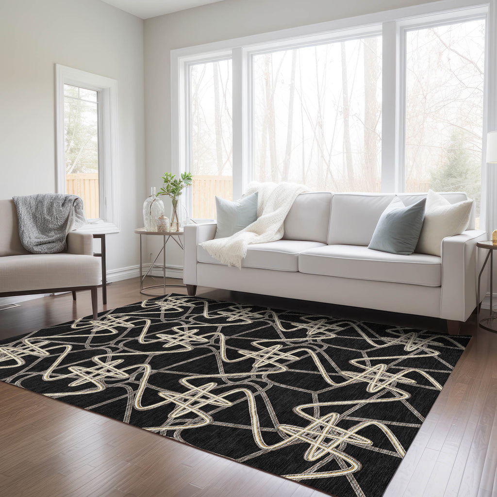 addison chantille acn947 black rug