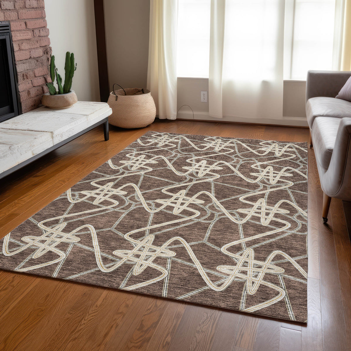 addison chantille acn947 brown rug