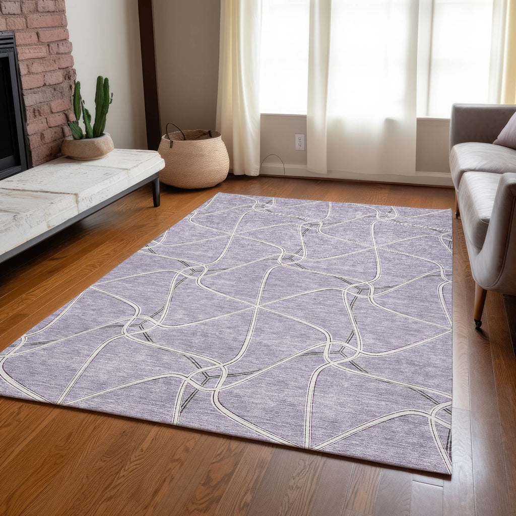 addison chantille acn948 lavender rug
