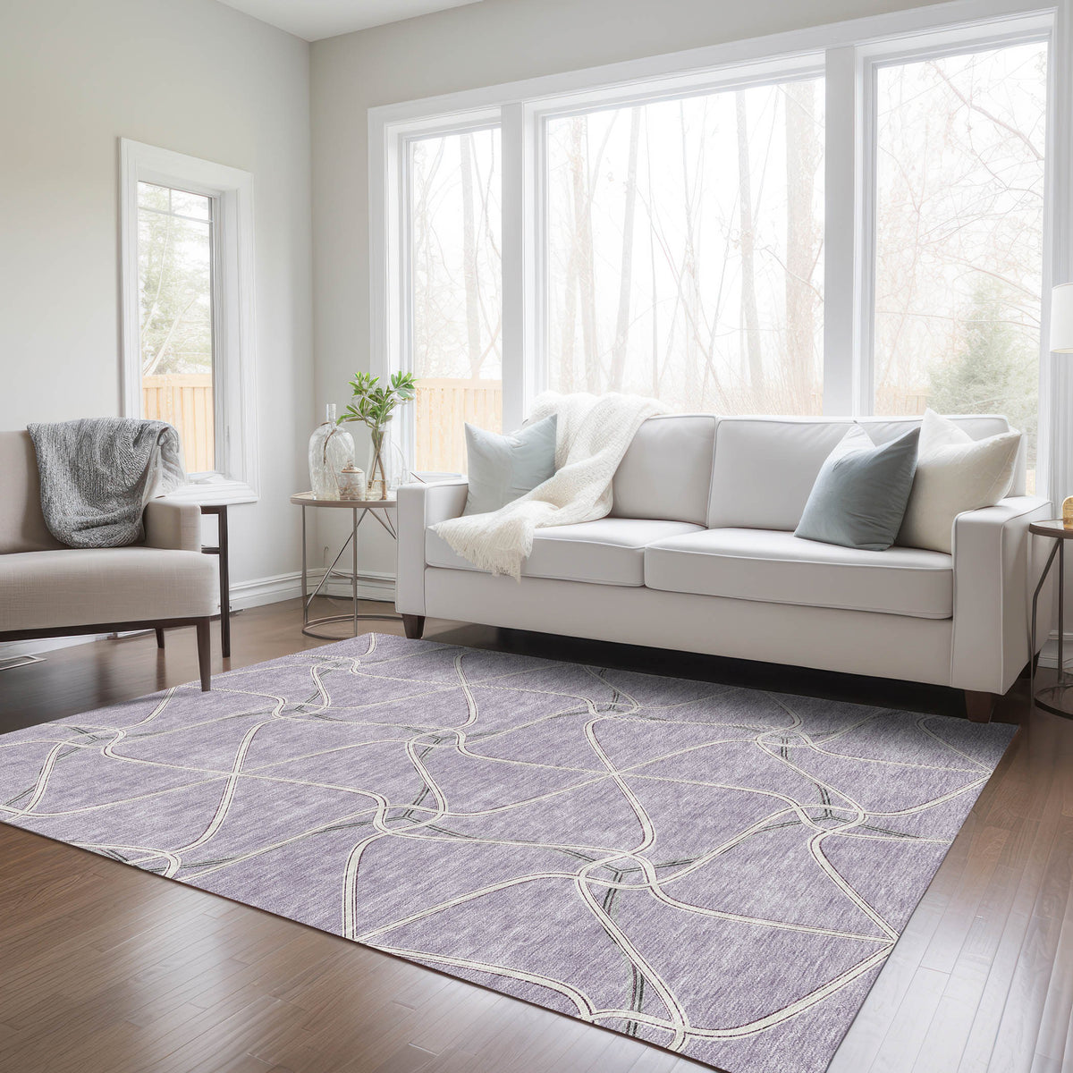addison chantille acn948 lavender rug