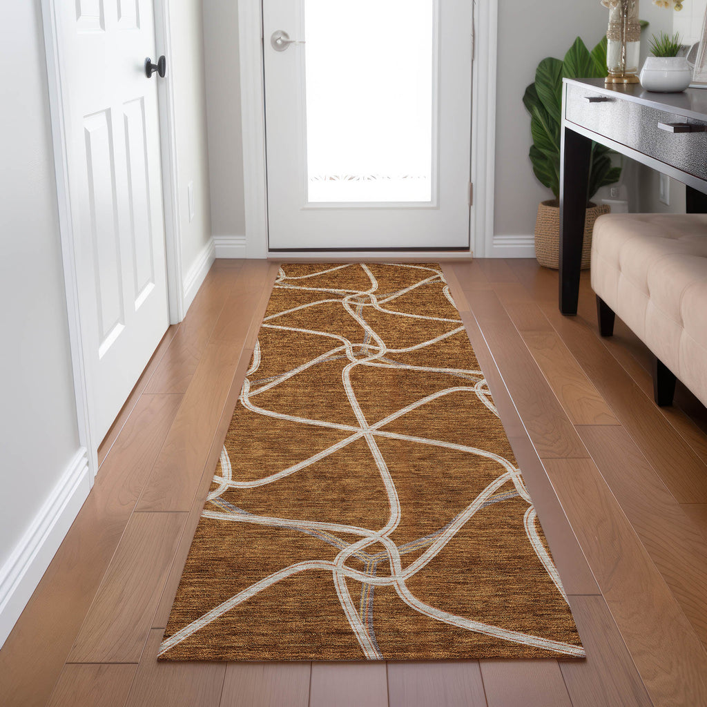 addison chantille acn948 paprika rug