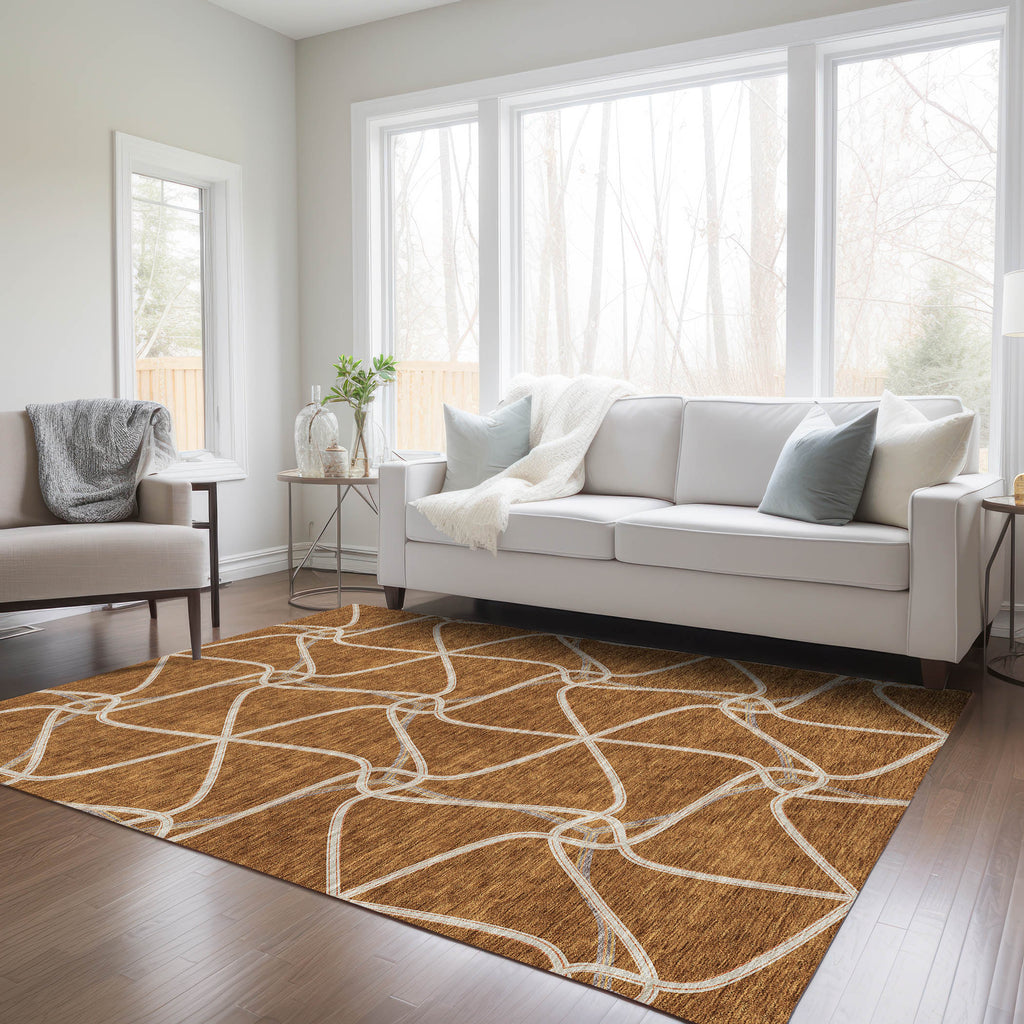 addison chantille acn948 paprika rug