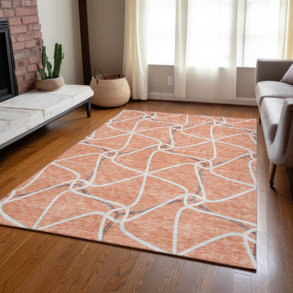 addison chantille acn948 salmon rug