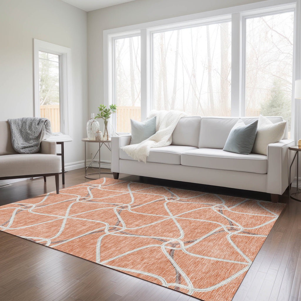 addison chantille acn948 salmon rug