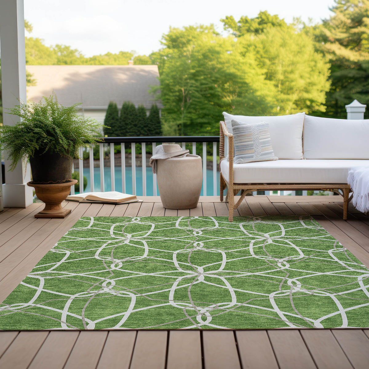 addison chantille acn950 green rug