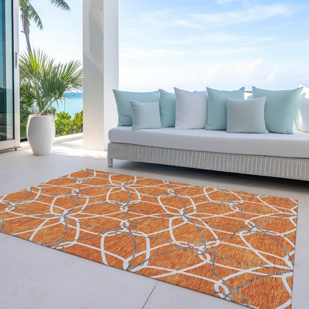 addison chantille acn950 orange rug