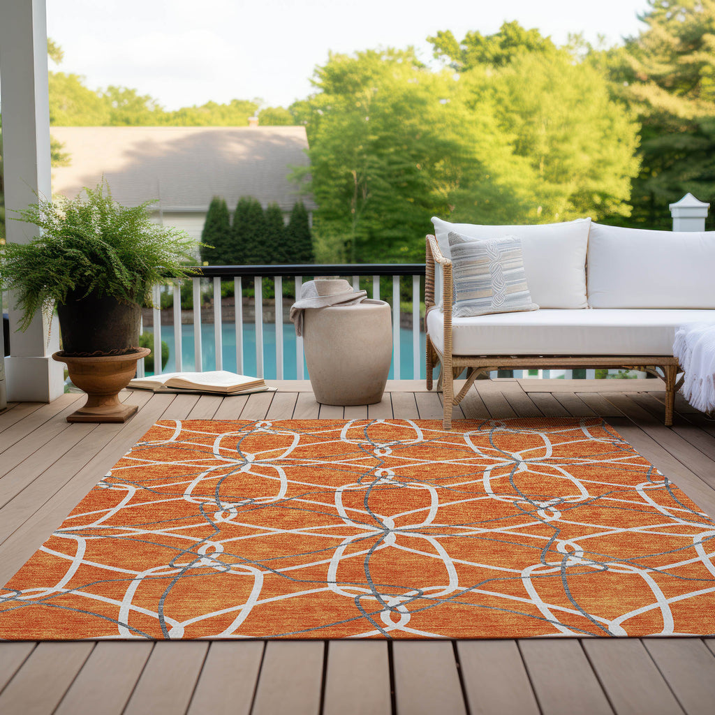 addison chantille acn950 orange rug