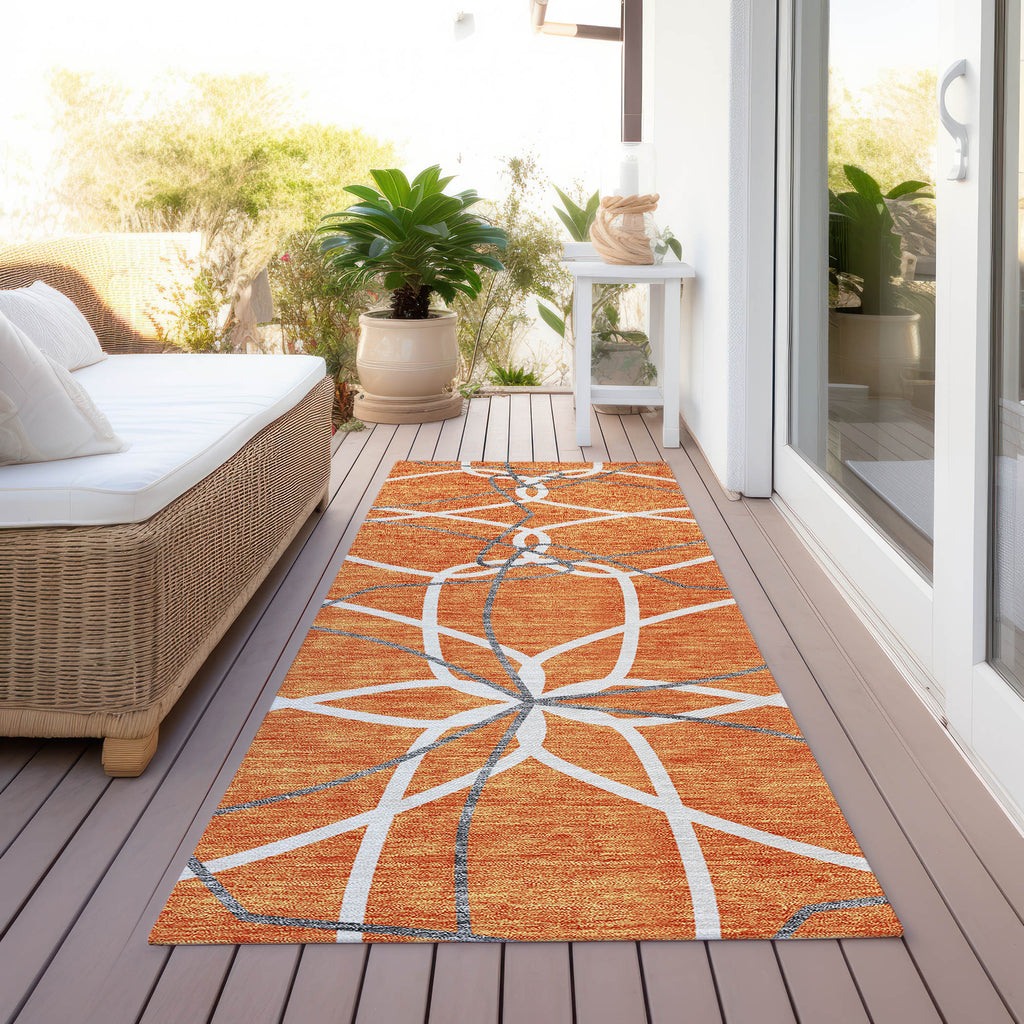 addison chantille acn950 orange rug