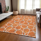 addison chantille acn950 orange rug
