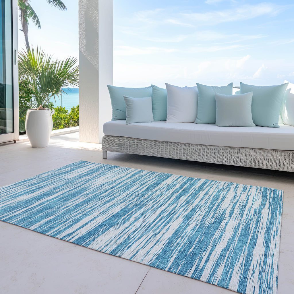 addison chantille acn951 teal rug