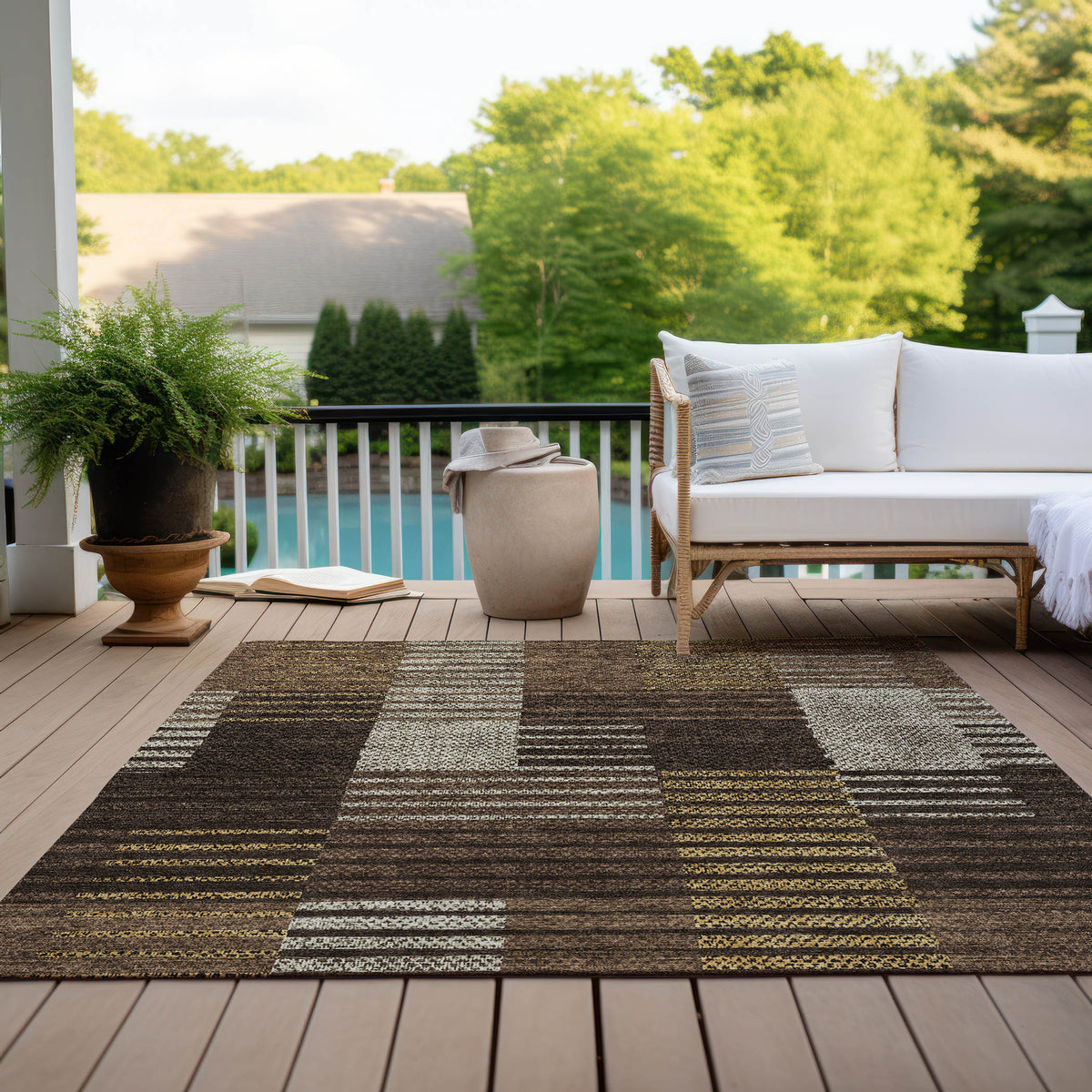 addison chantille acn954 chocolate rug