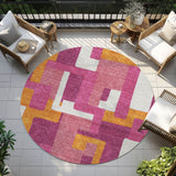 addison chantille acn955 pink rug