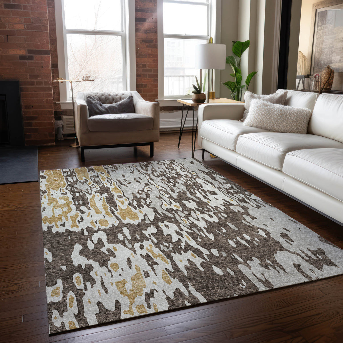 addison chantille acn957 brown rug