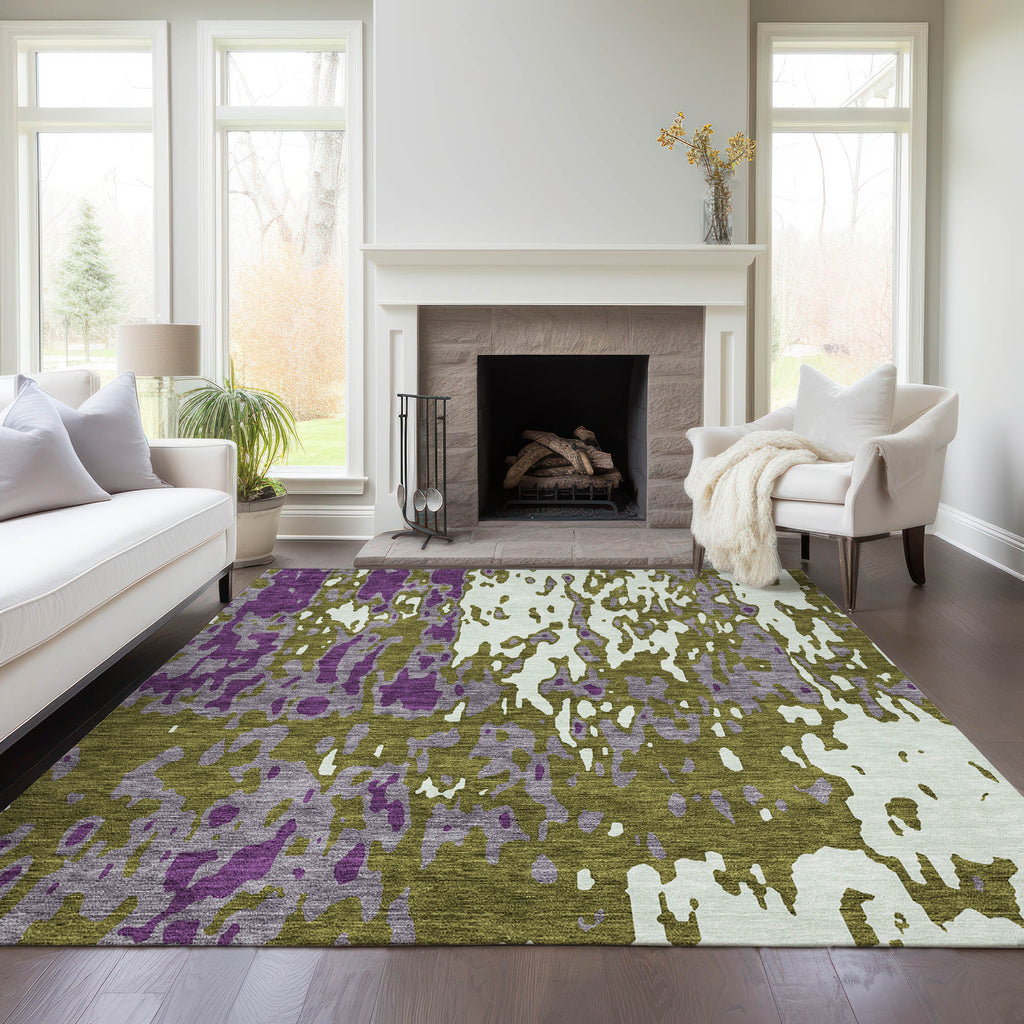 addison chantille acn957 olive rug
