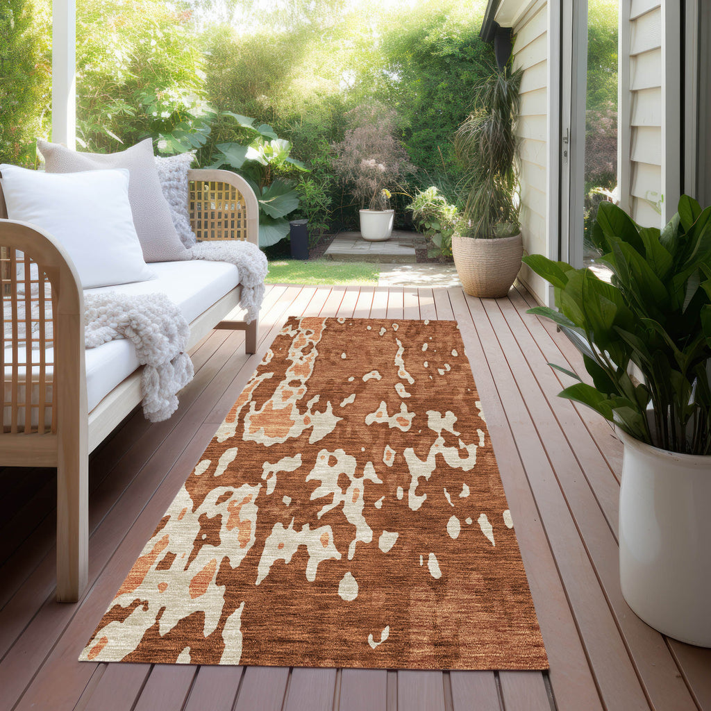 addison chantille acn957 paprika rug